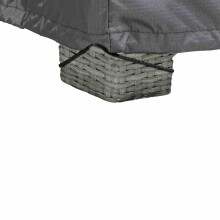Gartenmöbel-Schutzhülle >AeroCover< in anthrazit, Polyester - 270x90x270 (BxHxT)