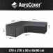 Gartenmöbel-Schutzhülle >AeroCover< in anthrazit, Polyester - 270x90x270 (BxHxT)