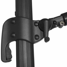 Ampelschirm >ALPHAWING N+< in taupe, Aluminium - 262x300cm (HxD)