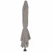 Ampelschirm >ALPHAWING N+< in taupe, Aluminium - 262x300cm (HxD)