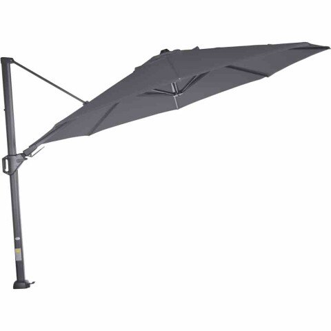 Ampelschirm >SUNSET N+< in anthrazit, Polyester, Aluminium - 350x252x350 (BxHxT)