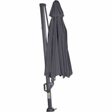 Ampelschirm >SUNSET N+< in anthrazit, Polyester, Aluminium - 350x252x350 (BxHxT)