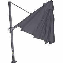 Ampelschirm >SUNSET N+< in anthrazit, Polyester, Aluminium - 350x252x350 (BxHxT)