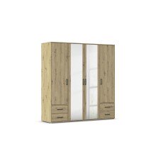 Drehtürenschrank >Voyager< 4 Schübe, 5...
