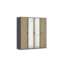 Drehtürenschrank >Voyager< 7 Böden, Eiche...