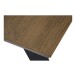 Garten-Essgruppe >Arezzo< in teaklook, Polywood - 200x75x177,5cm (BxHxT)