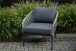 Gartenlounge-Set >CATTIVU< Sessel, 2-Sitzer, Tisch, in grau - 169x307x77,5x307 (LxBxHxD)