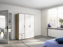 Drehtürenschrank >Voyager< 2 Schübe, 3...