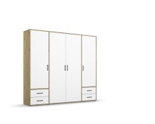 Drehtürenschrank >Voyager< 4 Schübe, 5...