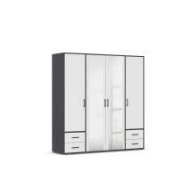 Drehtürenschrank >Voyager< 4 Schübe, 5...