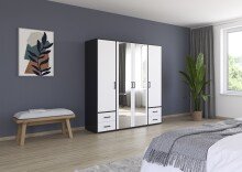 Drehtürenschrank >Voyager< 4 Schübe, 5...