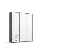 Drehtürenschrank >Voyager< 2 Schübe, 3...