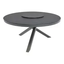 Gartentisch >Mojito Ceramic Negro< rund,...