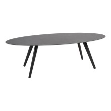 Gartentisch >Mojito Ceramic Negro< Glaskeramik,...