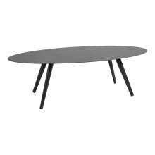 Gartentisch >Mojito Ceramic Negro< Glaskeramik,...