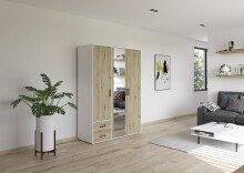 Drehtürenschrank >Voyager< 2 Schübe,...