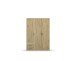 Drehtürenschrank >Voyager< 2 Schübe, 3 Böden, Eiche Artisan Dekor / weiß - 140x194x53 (BxHxT)