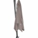 Ampelschirm >SUNSET N+< in taupe, Polyester, Aluminium - 300x255x300cm (BxHxT)