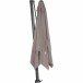 Ampelschirm >SUNSET N+< in taupe, Polyester, Aluminium - 300x255x300cm (BxHxT)
