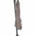 Ampelschirm >SUNSET N+< in taupe, Polyester, Aluminium - 300x255x300cm (BxHxT)