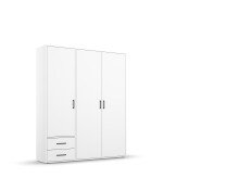 Drehtürenschrank >Voyager< 2 Schübe, 3...