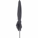 Sonnenschirm >AVIO< in anthrazit, Aluminium, Polyester - 250x258x250cm (BxHxT)