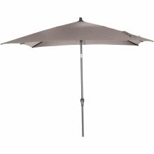 Sonnenschirm >AVIO< in taupe, Polyester, Aluminium...