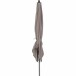 Sonnenschirm >AVIO< in taupe, Polyester, Aluminium - 250x258x250cm (BxHxT)