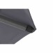 Sonnenschirm >AVIO< in anthrazit, Aluminium, Polyester - 350x262x350cm (BxHxT)