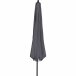 Sonnenschirm >AVIO< in anthrazit, Aluminium, Polyester - 350x262x350cm (BxHxT)