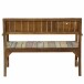 Gartenbank >PALU< in boat-look finish mehrfarbig, Massivholz - 57x90x124 (BxHxT)
