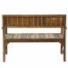 Gartenbank >PALU< in boat-look finish mehrfarbig, Massivholz - 57x90x124 (BxHxT)