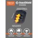 Gartenmöbel-Schutzhülle >AQUASHIELD< in grau, Polyester - 160x85x150cm (BxHxT)