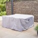 Gartenmöbel-Schutzhülle >AQUASHIELD< in grau, Polyester - 240x85x160cm (BxHxT)