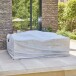 Gartenmöbel-Schutzhülle >AQUASHIELD< in grau, Polyester - 240x70x220cm (BxHxT)