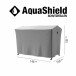 Gartenmöbel-Schutzhülle >AQUASHIELD< in grau, Polyester - 148x135x150cm (BxHxT)