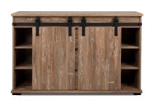 Sideboard >Marrakesch< Valhalla Eiche Dekor / Milford Kiefer Dekor - 140x87x40cm (B/H/T)