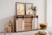 Sideboard >Marrakesch< Valhalla Eiche Dekor / Milford Kiefer Dekor - 140x87x40cm (B/H/T)