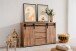Sideboard >Marrakesch< Valhalla Eiche Dekor / Milford Kiefer Dekor - 140x87x40cm (B/H/T)