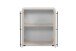 Kommode >Almo< 2 Türen, 1 Boden, Artisan Weißeiche Dekor - 75x85x38,5cm (BxHxT)