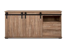 Sideboard >Marrakesch< Valhalla Eiche Dekor / Milford Kiefer Dekor - 180x87x40cm (B/H/T)
