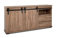 Sideboard >Marrakesch< Valhalla Eiche Dekor / Milford Kiefer Dekor - 180x87x40cm (B/H/T)