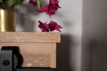 Highboard >Marrakesch< Valhalla Eiche Dekor / Milford Kiefer Dekor - 120x140x40cm (B/H/T)