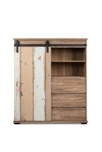 Highboard >Marrakesch< Valhalla Eiche Dekor /...