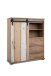 Highboard >Marrakesch< Valhalla Eiche Dekor / Milford Kiefer Dekor - 120x140x40cm (B/H/T)