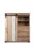 Highboard >Marrakesch< Valhalla Eiche Dekor / Milford Kiefer Dekor - 120x140x40cm (B/H/T)