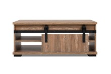 Couchtisch >Marrakesch< Valhalla Eiche Dekor / Milford Kiefer Dekor - 100x40x60cm (B/H/T)