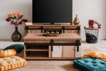 Couchtisch >Marrakesch< Valhalla Eiche Dekor / Milford Kiefer Dekor - 100x40x60cm (B/H/T)