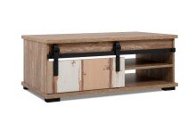 Couchtisch >Marrakesch< Valhalla Eiche Dekor / Milford Kiefer Dekor - 100x40x60cm (B/H/T)