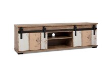Lowboard >Marrakesch< Valhalla Eiche Dekor / Milford Kiefer Dekor - 160x50x40cm (B/H/T)